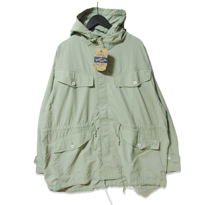 Rakuten - 【中古】未使用 ARMY TWILL アーミーツイル Nylon OX Hooded Coat AM-2414002 ナイロンオックス フーデッドコート ミリタリー L.KHAKI Lメンズ 27113633