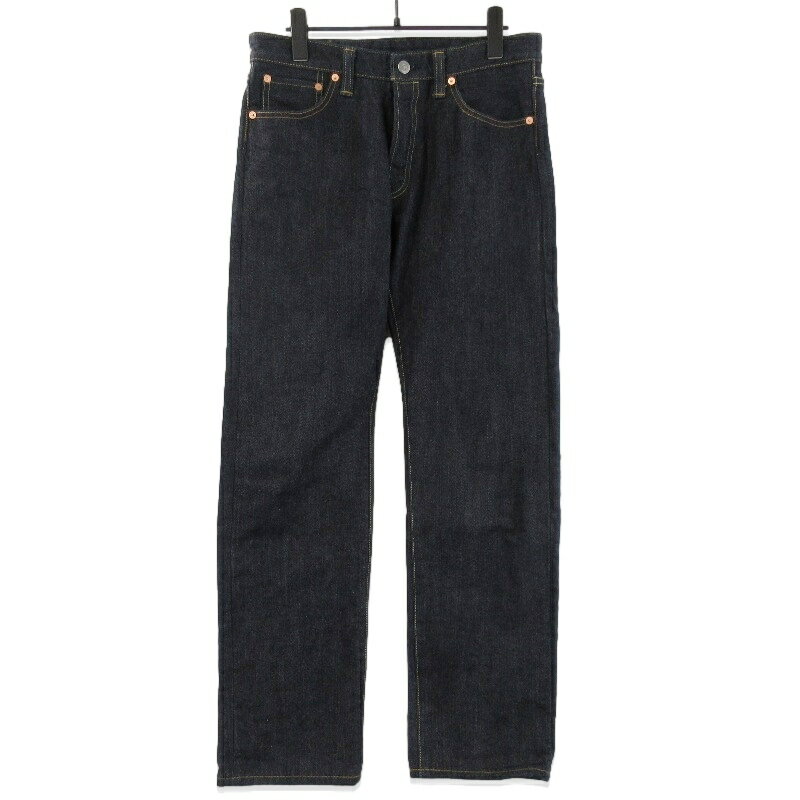 Rakuten - 【中古】美品 THE FLAT HEAD フラットヘッド デニムパンツ FN-D110 14.5oz 左綾ジンバブエコットン インディゴ 30レギュラーテーパード ジーンズ ボタンフライメンズ 71015692