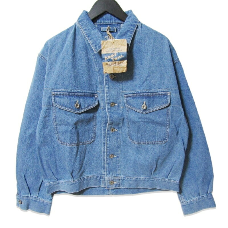 Rakuten - 【中古】未使用 ARMY TWILL アーミーツイル 10OZ Denim Jacket AM-2514002 デニムジャケット Gジャン コットン BLUE Sメンズ 27113645