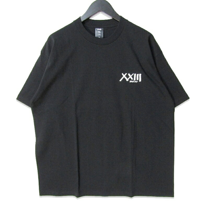 未使用 C'est Vingt-Trois セヴァントゥア TOKYO CITY TEE X 250-24XL-B 半袖Tシャツ プリント ブラック 黒 XLメンズ 27113663