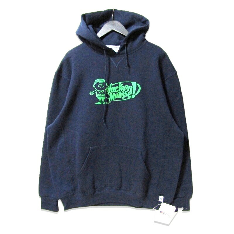 樂天商城 - 【中古】未使用 RUSSELL ATHLETIC × Jackson Matisse ラッセル Jackson Boy Dri-Power Sweat Pullover Hoodie RJM-2515 ネイビー XLプルオーバーパーカー ジャクソンマティス プリントメンズ 27113672