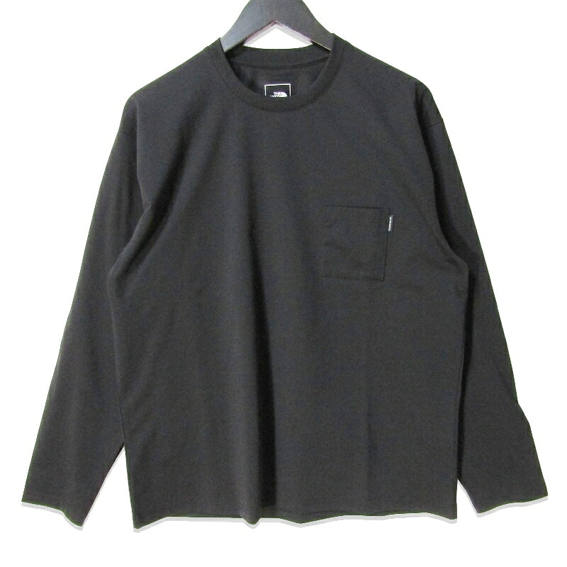 Rakuten - 【中古】THE NORTH FACE ノースフェイス 長袖Tシャツ NT12260 L/Sエアリーリラックスティー ブラック 黒 Mメンズ 27113695