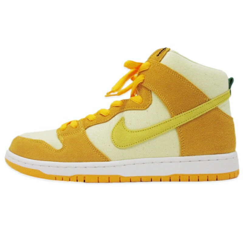 未使用 NIKE ナイキ 29cm SB DUNK HIGH PRO DM0808-700 スケートボーディング ダンク ハイ プロ UNIVERSITY GOLD スニーカー 99000906