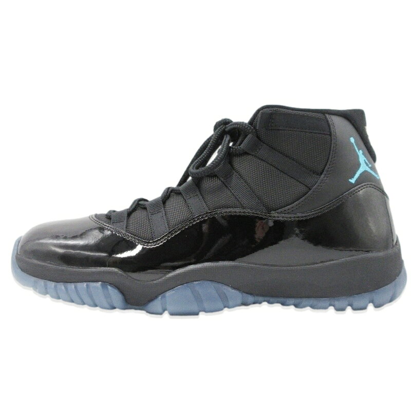 未使用 NIKE ナイキ 29cm AIR JORDAN 11 RETRO CT8012-047 エアジョーダン11 レトロ BLACK/GAMMA BLUE-VARSITY MAIZE ガンマブルー スニーカー 99000908