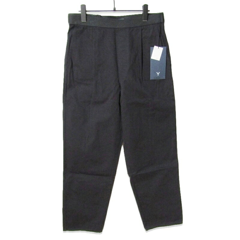 Rakuten - 【中古】未使用 Y ワイ ベルテッドトラウザーズ 165-5140364 ORGANIC COTTON CHINO BELTED TR ネイビー Mメンズ 27113712