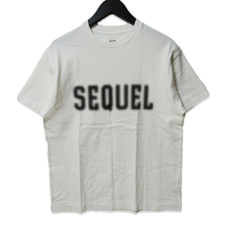 Rakuten - 【中古】美品 SEQUEL シークエル 半袖Tシャツ SQ-24SS-ST-08 プリントT ロゴT ホワイト 白 Sメンズ 27113717