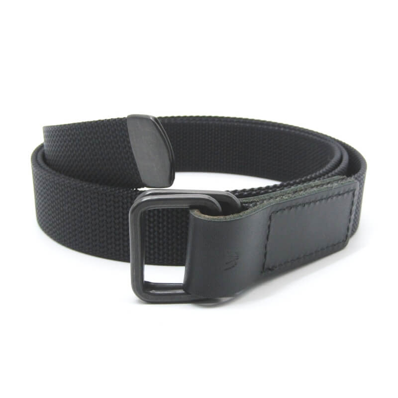 Rakuten - 【中古】美品 W ダブル ベルト nylon belt w006 シーザー リングベルト メンズ レディース ブラック 黒 28012576
