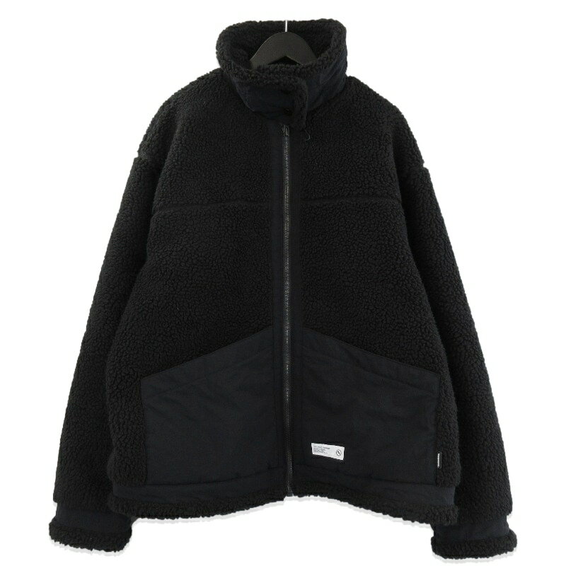 Rakuten - 【中古】NEIGHBORHOOD ネイバーフッド BOA FLEECE B-3 TYPE JACKET 242SZNH-JKM02 24AW ボアフリースジャケット ブラック 黒 XLメンズ 71015796