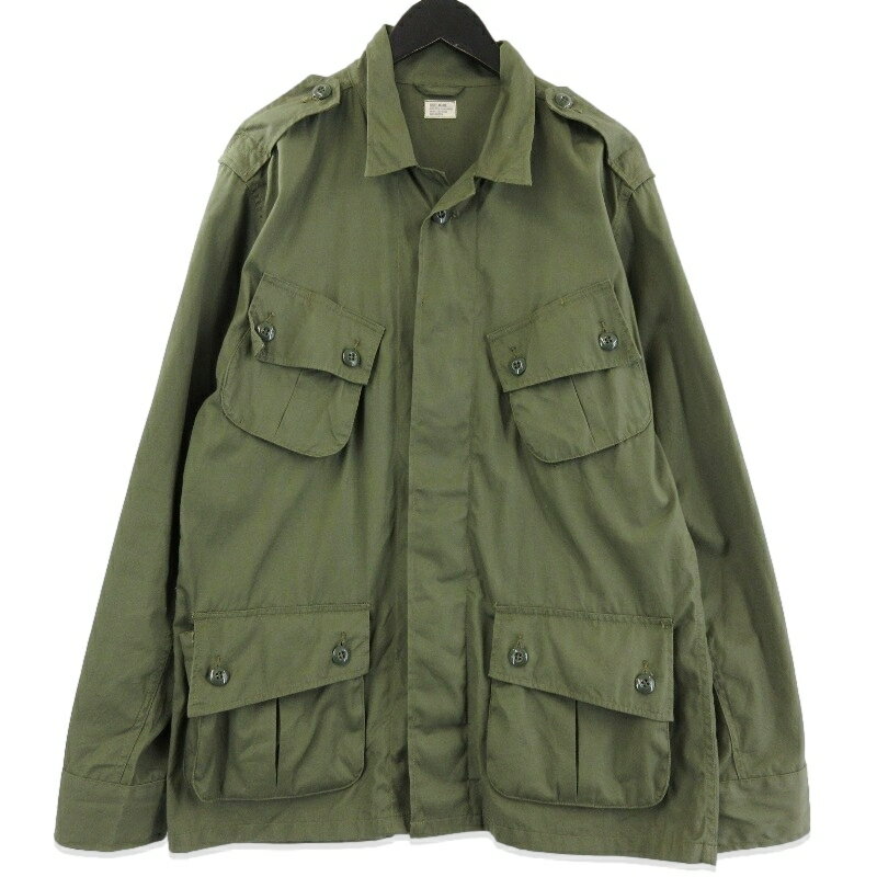 樂天商城 - 【中古】BUZZ RICKSON'S バズリクソンズ トロピカルコンバットユニフォーム BR12247 COAT, MAN'S COMBAT TROPICAL カーキ XLジャングルファティーグ ミリタリージャケットメンズ 71015802