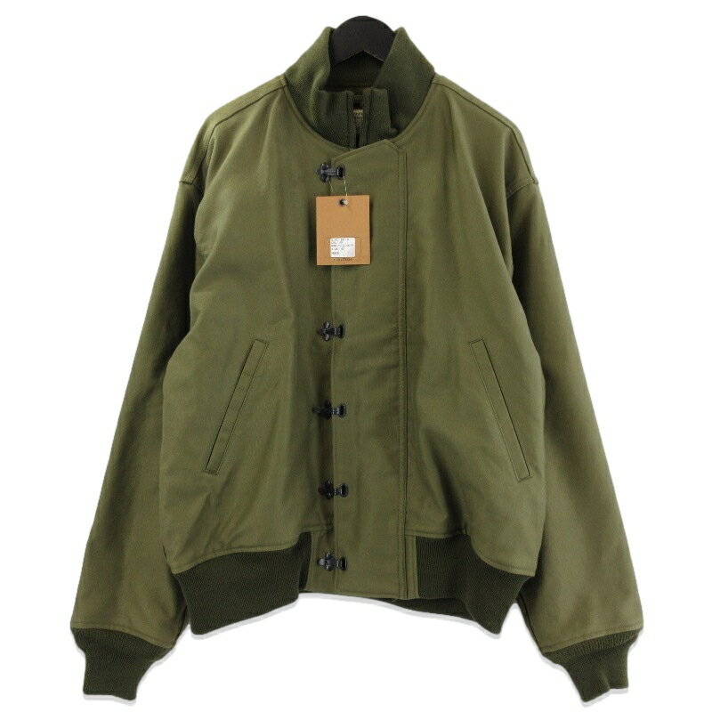 Rakuten - 【中古】美品 HOUSTON ヒューストン デッキジャケット 5N-10 FMOD U.S.NAVY U.S.NAVY N-10 ミリタリージャケット オリーブ 42メンズ 71015838