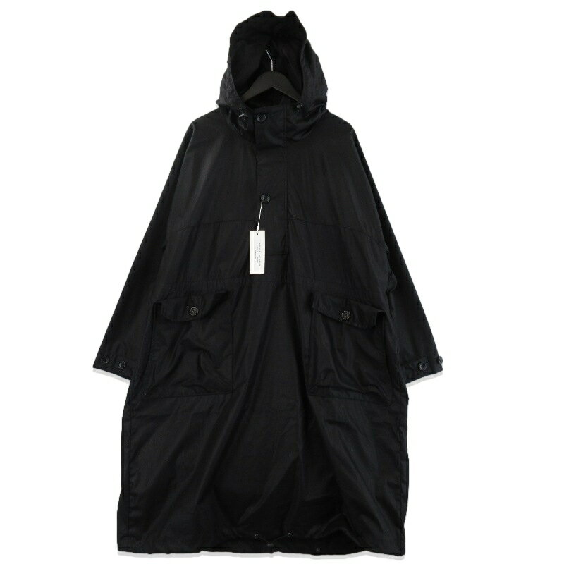Rakuten - 【中古】未使用 FUNSET OF ART ファンセットオブアート スモックコート 2024FACT-68 クルザークロス SMOCK ブラック 黒 LLプルオーバー フィッシュテール 日本製 メンズ 71015842