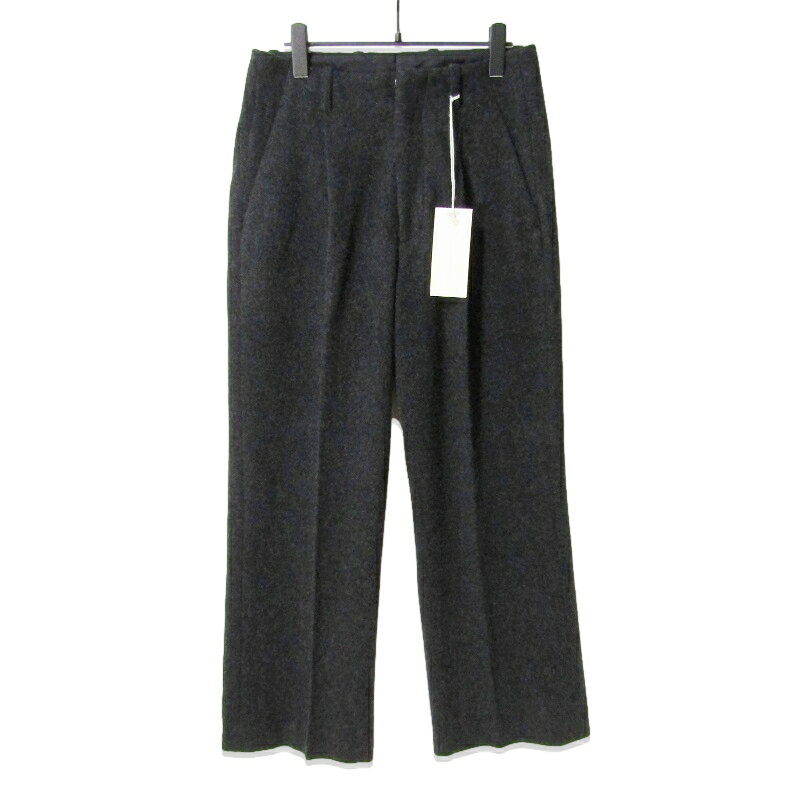 乐天商城 - 【中古】美品 LIDNM リドム スラックス lm24aw11656 WOOL FLEECE SLACKS ウール フリース グレー Sメンズ 27113827
