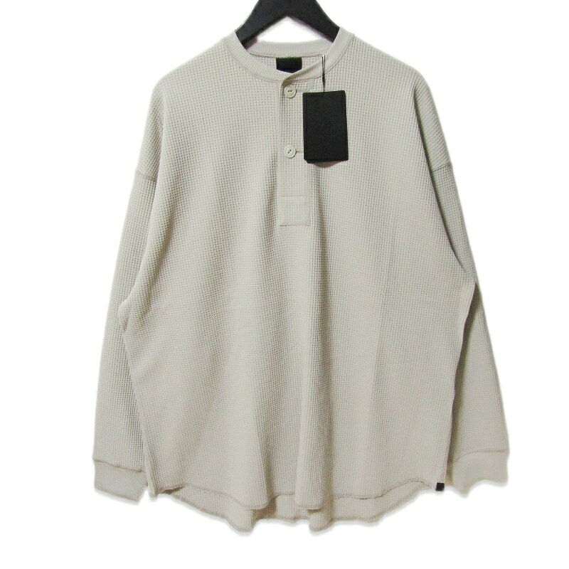 Rakuten - 【中古】未使用 DAIWA PIER39 ダイワピア39 TECH THERMAL HENLEY L/S BE-38026 ヘンリーネック 長袖Tシャツ サーマル ワッフル ECRU Lメンズ 27113831