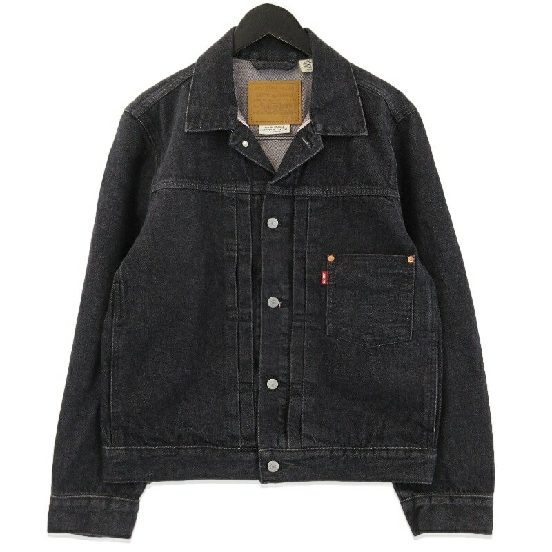 Rakuten - 【中古】美品 Levis リーバイス トラッカージャケット PC9-007X8-0000 デニムジャケット TYPE I PREMIUM 復刻 TRUCKER ブラック 黒 SJACKET Gジャンメンズ 71015868