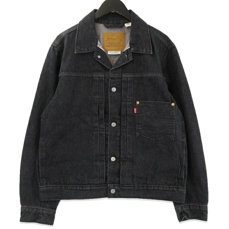 Rakuten - 【中古】美品 Levis リーバイス トラッカージャケット PC9-007X8-0000 デニムジャケット TYPE I PREMIUM 復刻 TRUCKER ブラック 黒 MJACKET Gジャンメンズ 71015869