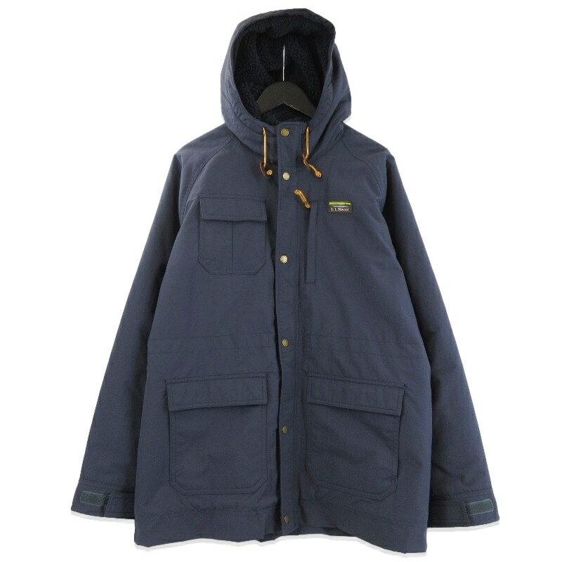乐天商城 - 【中古】L.L.Bean エルエルビーン マウンテン フリース ラインド パーカ 510977 マウンテンジャケット ネイビー Lメンズ 71015872