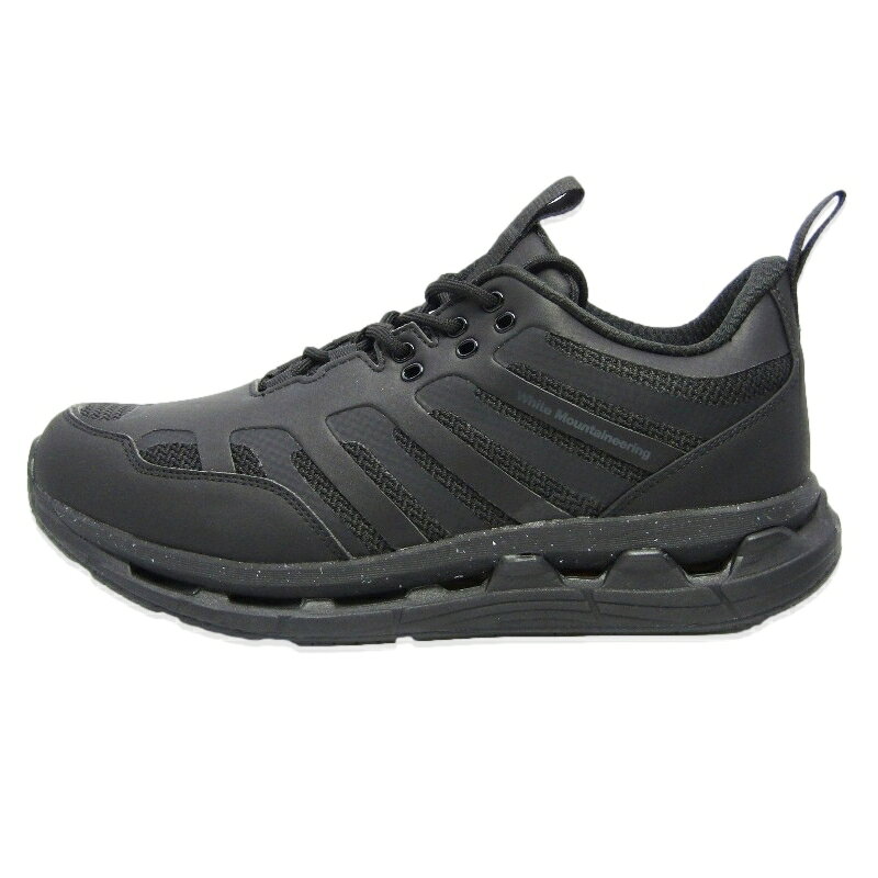 【中古】美品 White Mountaineering BLK ホワイトマウンテニアリング 27cm MOISTHROUGH360 BK2671805 WATERPROOF SNEAKER BLACK ウォータープルーフ BLACK LAYER KNOWLEDGE スニーカー 18002106