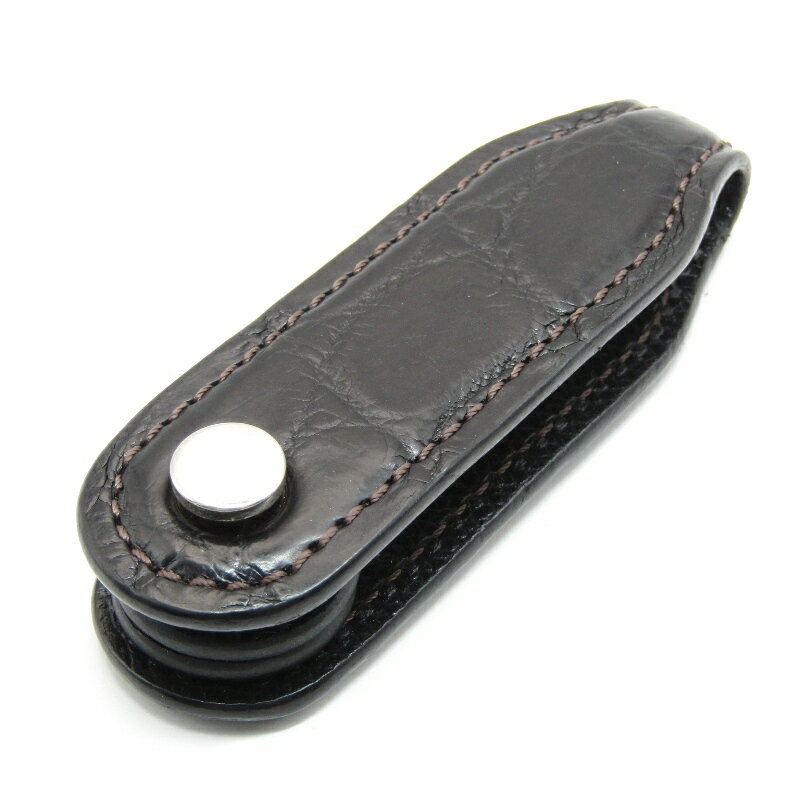 WILDSWANS ワイルドスワンズ キーケース GUARDAR クロコダイル ガルダール キーホルダー ワニ革 ブラック 黒レザー 61005651