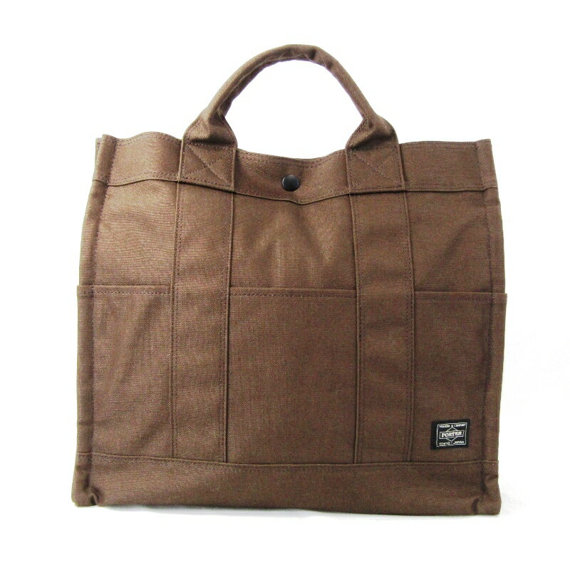 Rakuten - 【中古】未使用 PORTER ポーター 2WAYトートバッグ スモーキー 592-27627 SMOKY 2WAY TOTE BAG コーデュラダック 日本製 ブラウン ショルダーバッグ バッグ 鞄 47000111