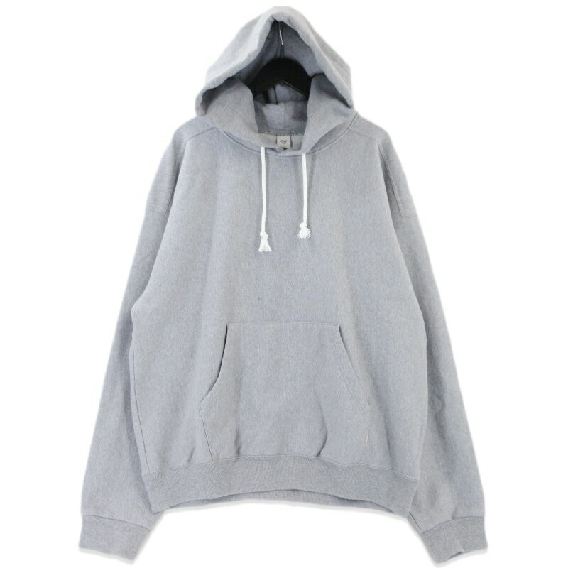 Rakuten - 【中古】OVY オヴィ プルオーバーパーカー Heavy Weight Wide Pullover Hoodie 085 日本製 フーディ グレー L メンズ 99001027