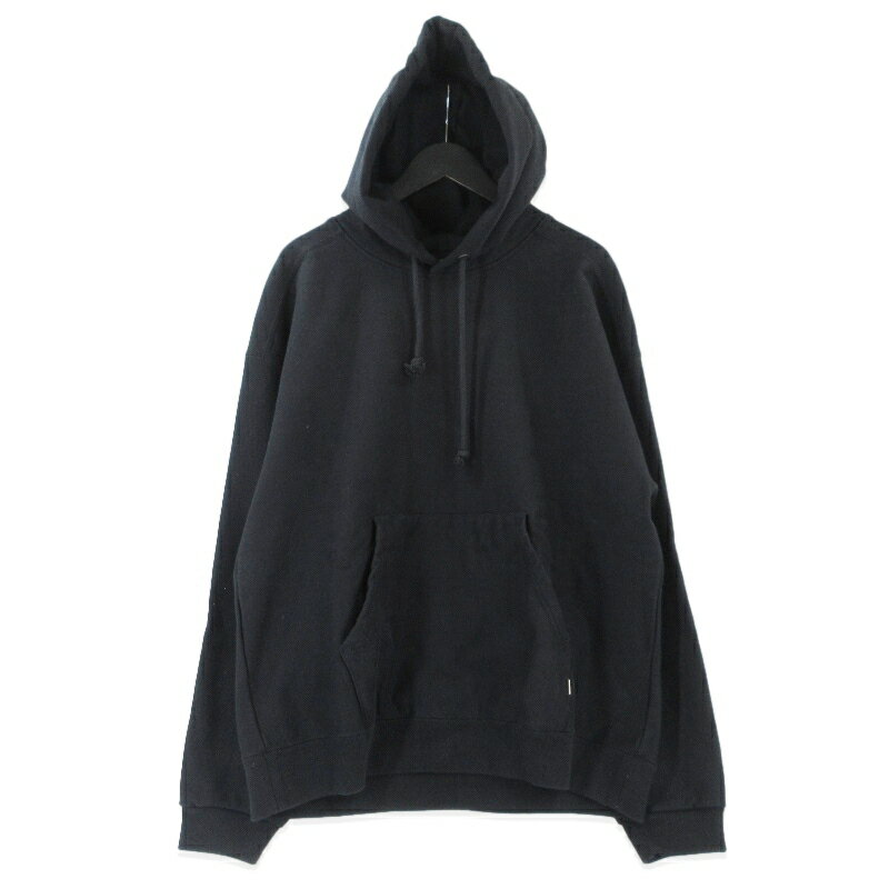 乐天商城 - 【中古】OVY オヴィ プルオーバーパーカー Heavy Weight Wide Pullover Hoodie 085 日本製 フーディ ブラック 黒 L メンズ 99001034