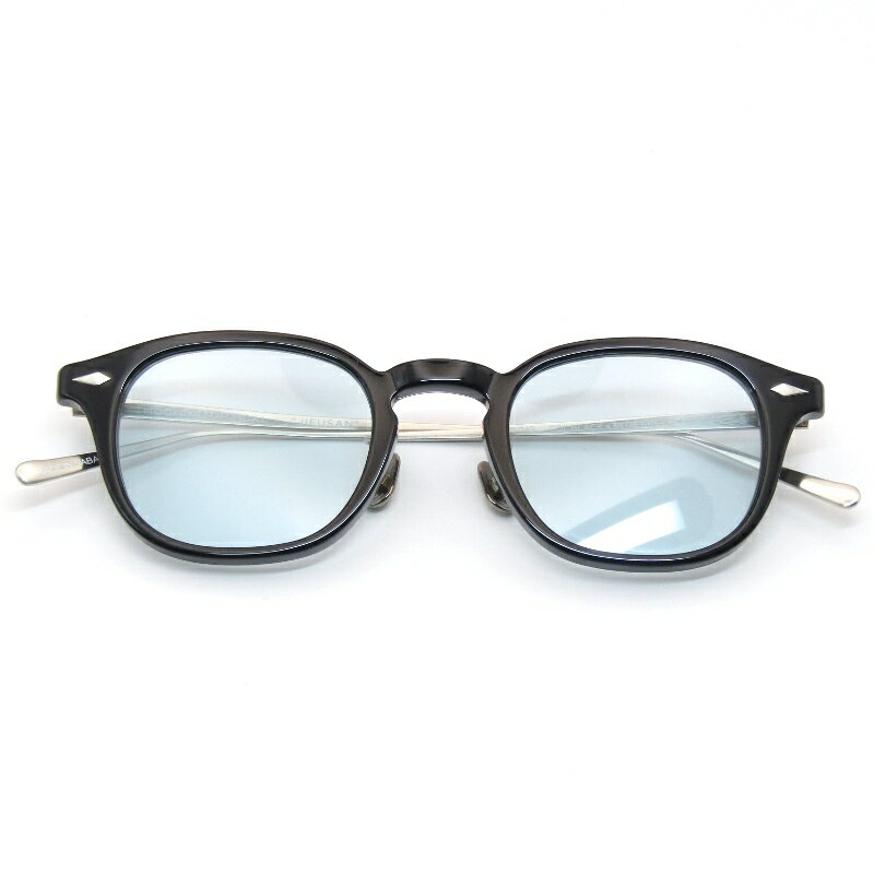 Rakuten - 【中古】未使用 NOCHINO OPTICAL ノチノオプティカル サングラス JIFUSAN ＃6 日本製 ジフサン 調光 コンビ ボスリントン GLOSS BLACK鯖江産 ボストン/ウェリントン BLUE GREY to D.GREY メガネ 眼鏡 サングラス 61005663