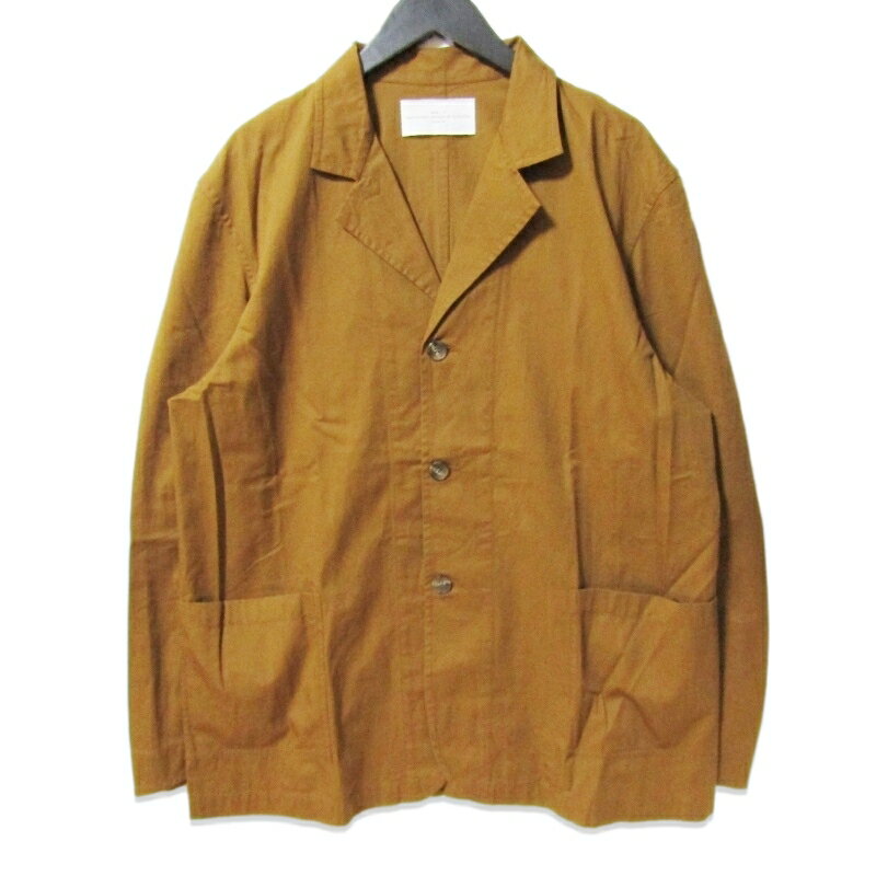 乐天商城 - 【中古】美品 ITOH イトウ イージーツイルジャケット 117-00-0216 EASY TWILL JACKET ワークジャケット コットン インド製 ブラウン 3メンズ 27113862