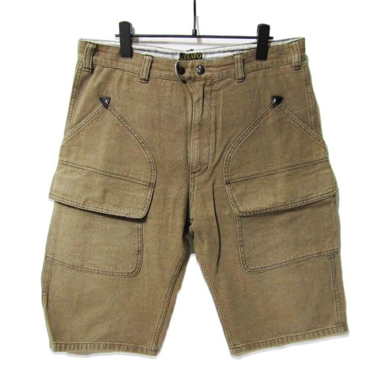 樂天商城 - 【中古】JELADO ジェラード ハーフパンツ ハンティングショーツ HUNTING SHORTS コットン ブラウン 34メンズ 27113881