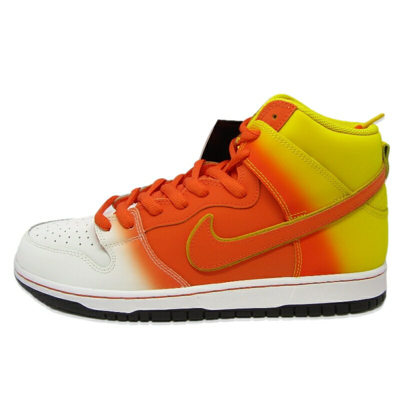 未使用 NIKE ナイキ 30cm SB DUNK HIGH PRO FN5107-700 スケートボーディング ダンク ハイ プロ AMARILLO/ORANGE スニーカー 88000059