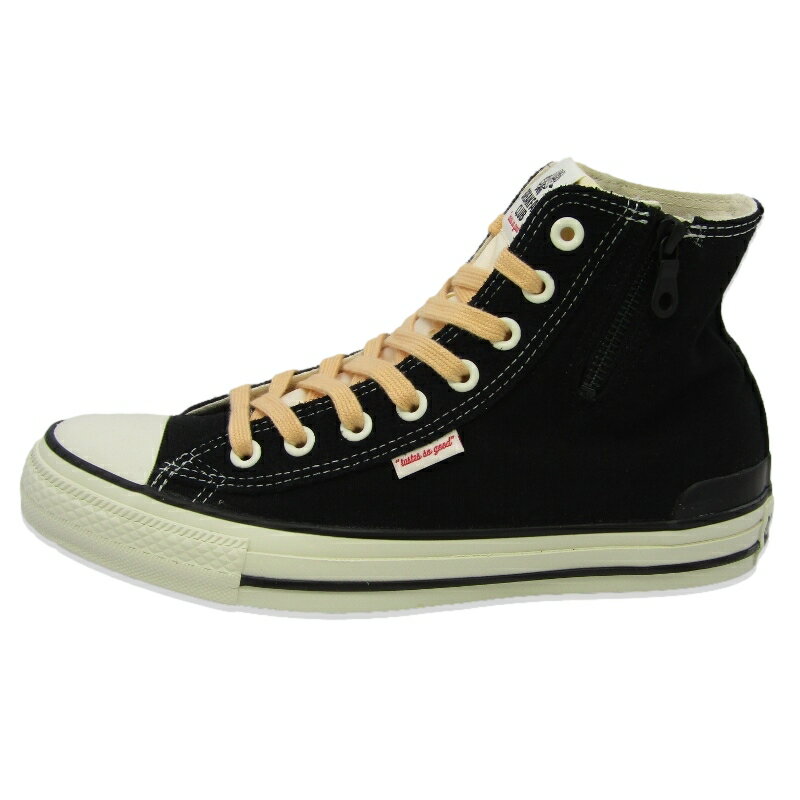 Rakuten - 【中古】未使用 CONVERSE × BREAKFAST CLUB コンバース 26cm ALL STAR Z HI 1SE344 ブレックファストクラブ オールスター BLACK ハイカット サイドジップ スニーカー 88000060