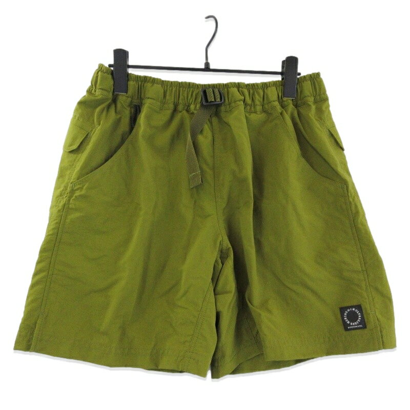 Rakuten - 【中古】未使用 山と道 ヤマトミチ 5-Pocket Shorts UNISEX 2026 5ポケットショーツ ショートパンツ タスランナイロン Olive Khaki Lメンズ 71015936