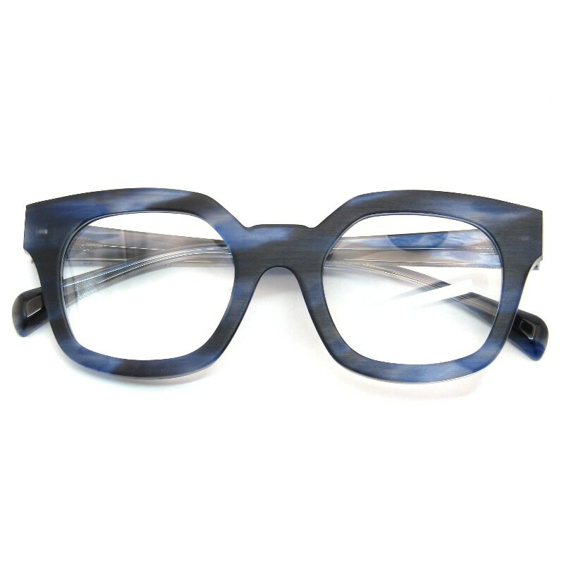 Rakuten - 【中古】未使用 Jacques Durand ジャックデュラン メガネフレーム MIYAKE 381 イタリア製 094 night blue ヘアマットナイトブルーミヤケ 多角形 三宅島 メガネ 眼鏡 サングラス 61005684