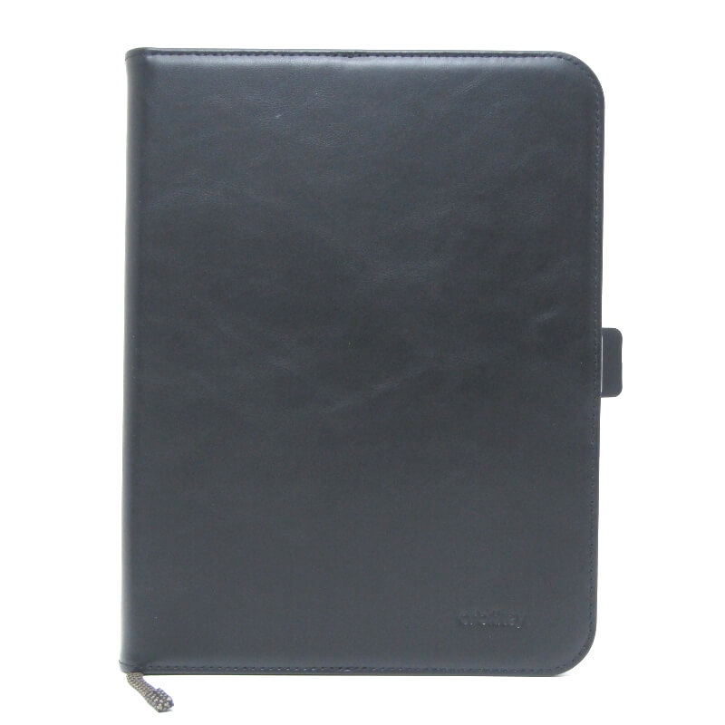 乐天商城 - 【中古】美品 Orbitkey オービットキー ノートカバー Compendium A5 コンペンディアム メモ帳 薄型 牛本革 ブラック 黒 レザー 28012742
