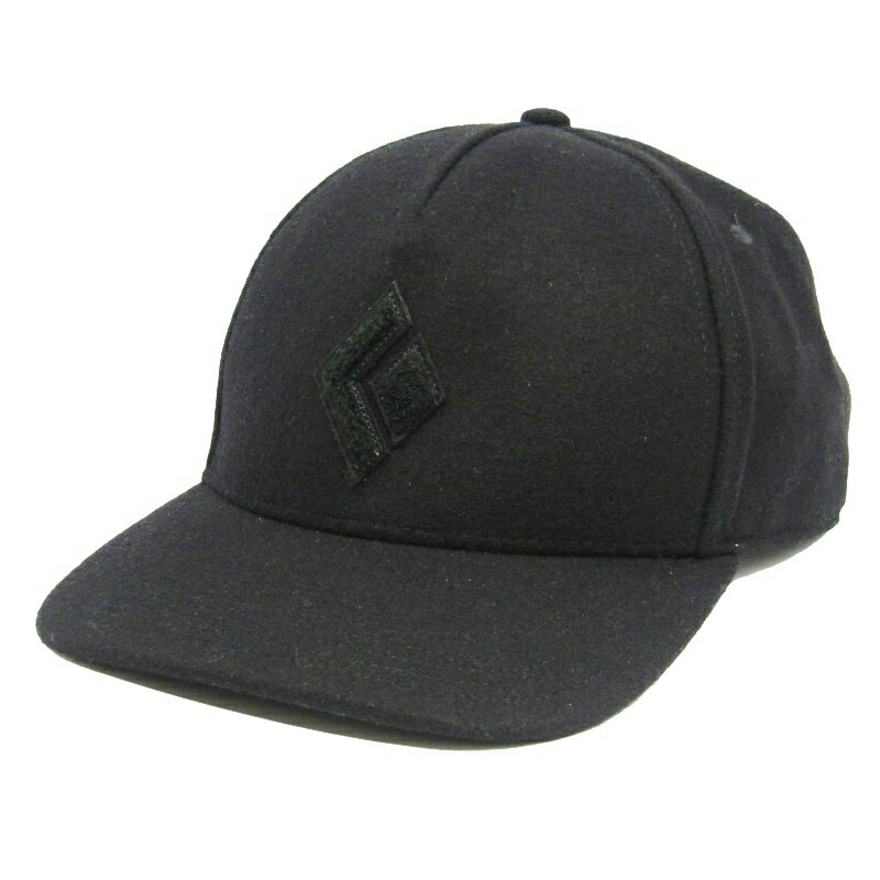 Rakuten - 【中古】未使用 Black Diamond ブラックダイヤモンド キャップ BASIN CAP 723021 ベイスン ウール バックストラップ ブラック 黒 帽子 88000063