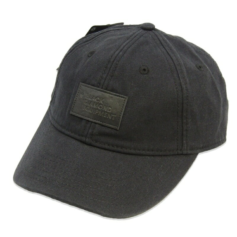 Rakuten - 【中古】未使用 Black Diamond ブラックダイヤモンド キャップ BD HERITAGE CAP 723012 ヘリテージ コットンツイル ブラック 黒 バックストラップ 帽子 88000064