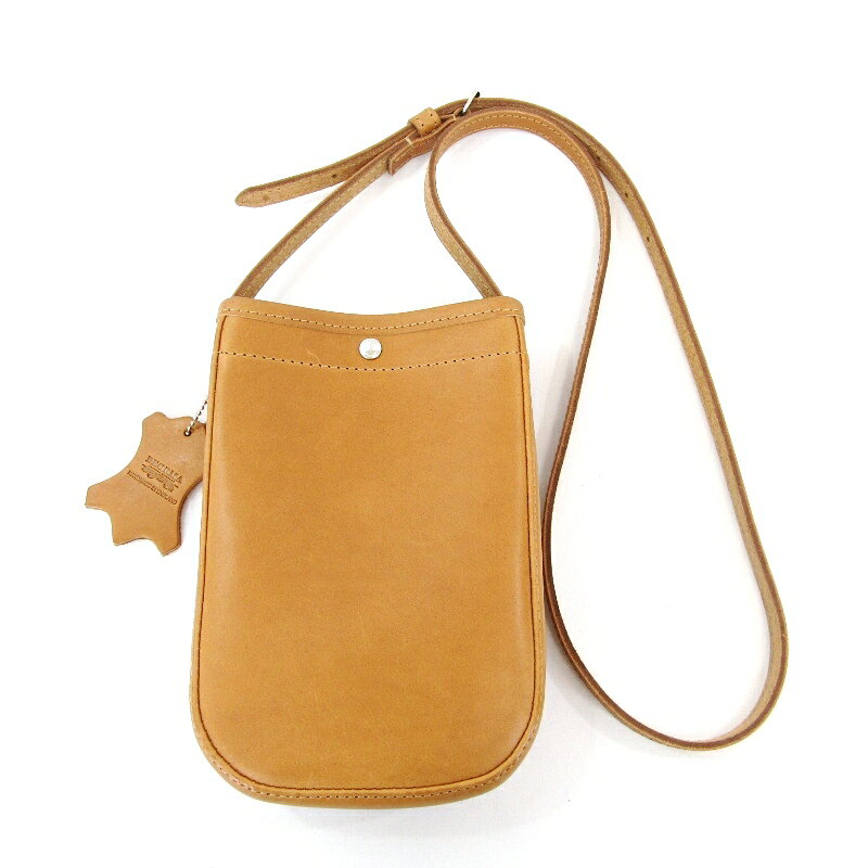 Rakuten - 【中古】美品 BEORMA LEATHER COMPANY ベオーマ ショルダーバッグ L0052 PAPERBACK SHOULDER ペーパーバック タスカニーレザー タン 牛革 バッグ 鞄 47000148