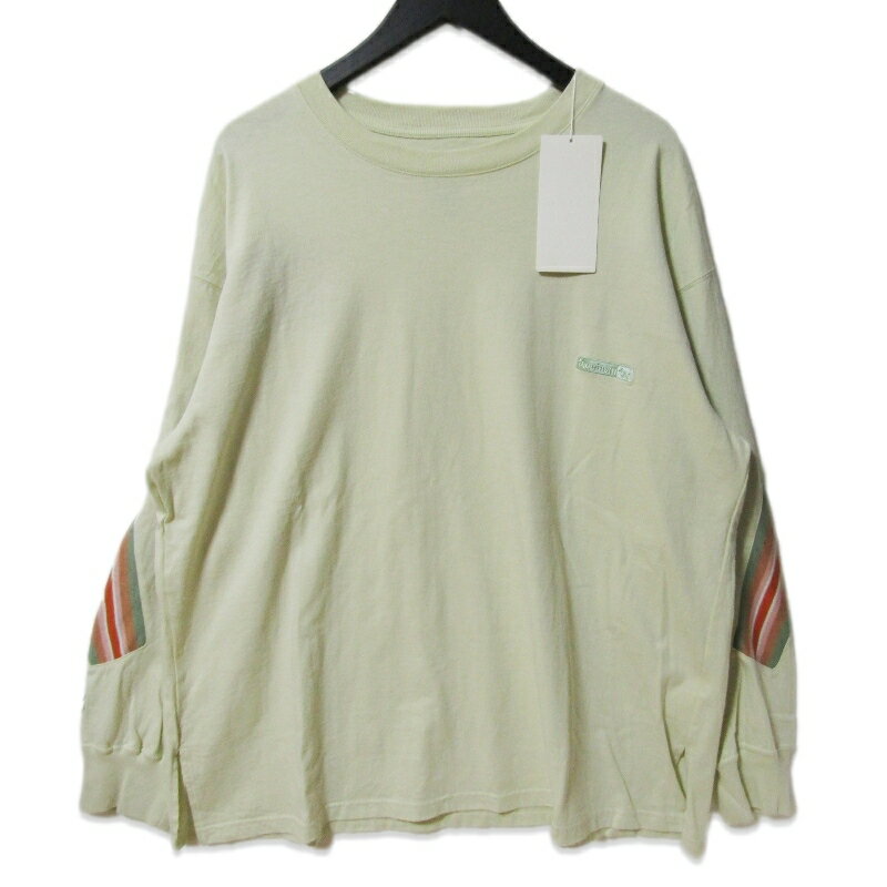 樂天商城 - 【中古】未使用 FACETASM ファセッタズム RIB LONG TEE JOO-TEE-U02 リブロングスリーブTシャツ 長袖Tシャツ 刺繍 ベージュ 4メンズ 27113916