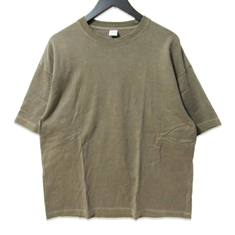 Rakuten - 【中古】OVY オヴィ 半袖Tシャツ Pigment Dyed Relax Fit T-shirts ピグメントバイオウォッシュ加工 ブラウン Lメンズ 27113920