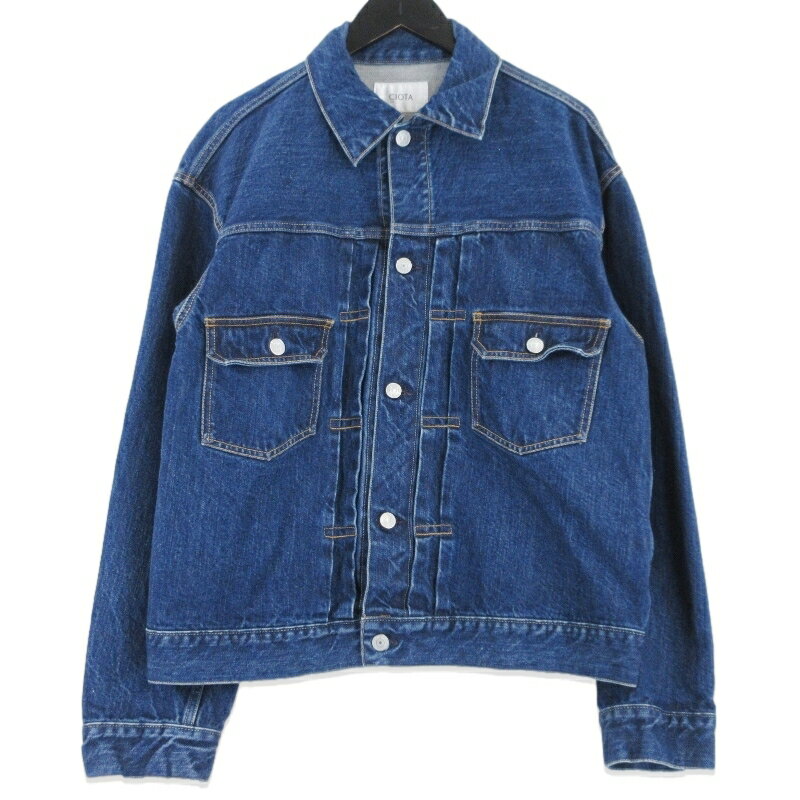 Rakuten - 【中古】CIOTA シオタ デニムジャケット JKLM-302 New Double Pocket Denim Jacket インディゴ 46 メンズ 99001071