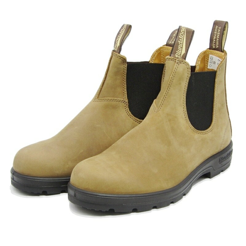 乐天商城 - 【中古】未使用 Blundstone ブランドストーン UK8 サイドゴアブーツ CLASSICS #2344 BS2344490 ヌバックレザー DIJON エラスティックブーツ ブラウン ブーツ 18002153