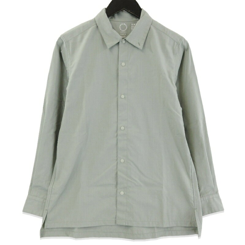 乐天商城 - 【中古】未使用 山と道 ヤマトミチ Bamboo shirt UNISEX 2026 バンブーシャツ長袖シャツ トレイルシャツ Seagrass XSメンズ 71015999