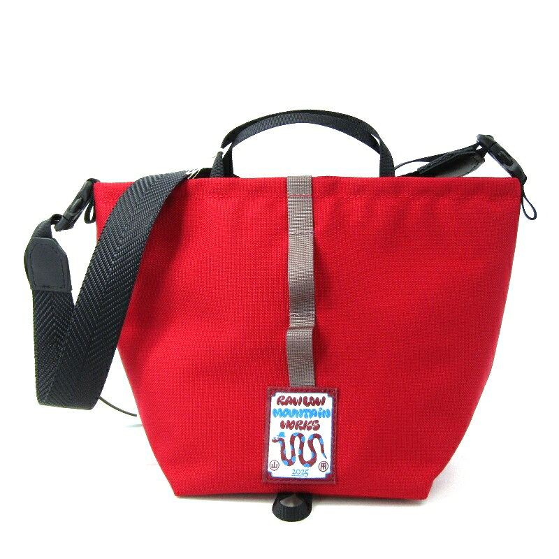 乐天商城 - 【中古】未使用 RawLow Mountain Works ロウロウマウンテンワークス タビチビトート 25 Zodiac Limited Edition Snake レッドTabitibi Tote ゾディアックリミテッドエディション 2WAY ショルダーバッグバッグ 鞄 61005736