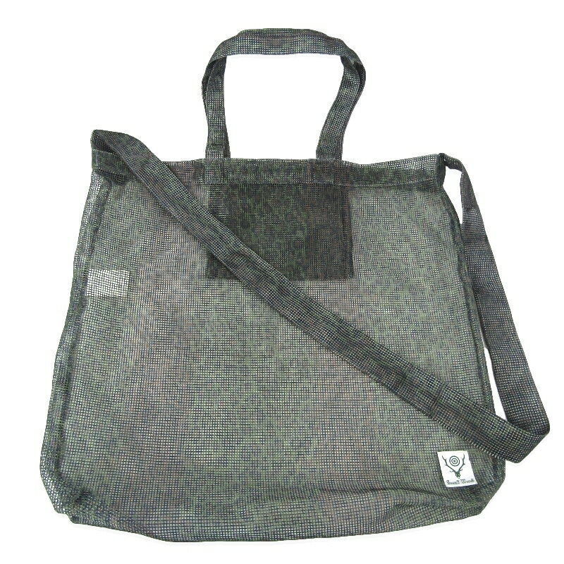 樂天商城 - 【中古】South2 West8 サウスツーウエストエイト トートバッグ EJ760 GROCERY BAG POLY MESH メッシュ グリーンバッグ 鞄 61005749
