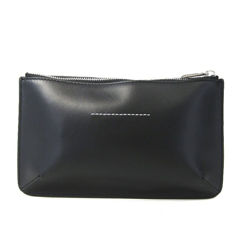 樂天商城 - 【中古】美品 MM6 Maison Margiela エムエムシックス メゾンマルジェラ クラッチバッグ SB6WF0007 P8327 ブラック 黒 61005759