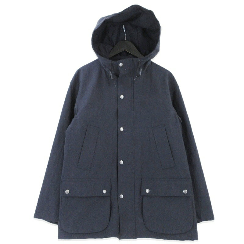 乐天商城 - 【中古】美品 MACKINTOSH PHILOSOPHY マッキントッシュフィロソフィー フィールドパーカ H1F39-679-29 マウンテンパーカ ネイビー 38 ナイロンジャケット メンズ 99001114