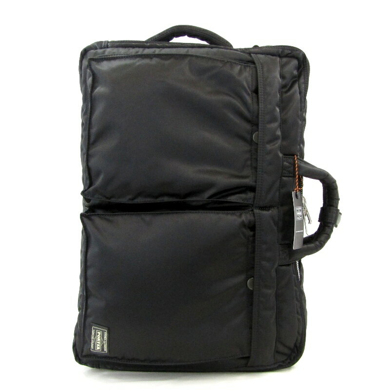 樂天商城 - 【中古】未使用 PORTER ポーター 3WAYドキュメントバッグWジップ タンカー 622-26107 TANKER 3WAY DOCUMENT BAG W zip ブラック 黒 バッグ 鞄 47000161