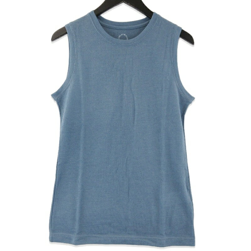 乐天商城 - 【中古】未使用 山と道 ヤマトミチ DF Merino Sleeveless M's 2026 タンクトップ ノースリーブ メリノウール Blue Gray Sメンズ 71016027