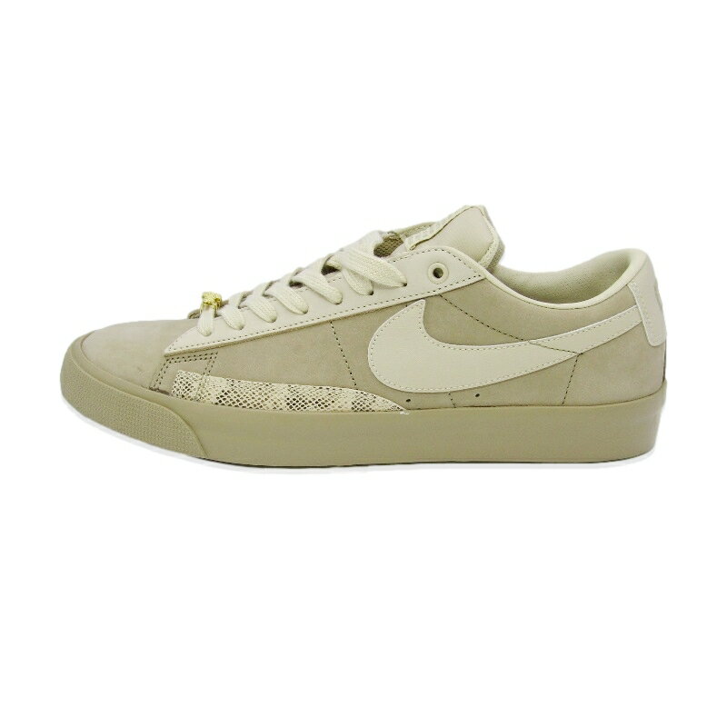 乐天商城 - 【中古】未使用 FPAR × NIKE ナイキ 27.5cm SB BLAZER LOW QS DN3754-200 スケートボーディング ブレーザー ローカット ベージュ フォーティーパーセントアゲインストライツ クイックストライク KHAKI/RATTAN スニーカー 88000086