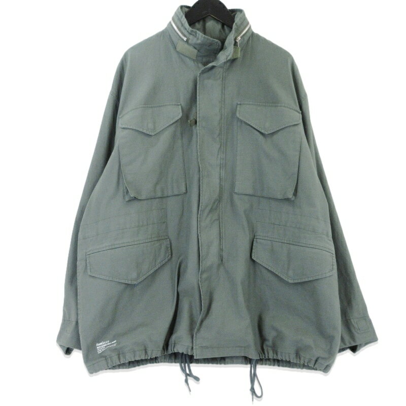乐天商城 - 【中古】FreshService フレッシュサービス フィールドジャケット FSC253-20144 BACK SATEEN FIELD JACKET ミリタリー グリーン M メンズ 99001133