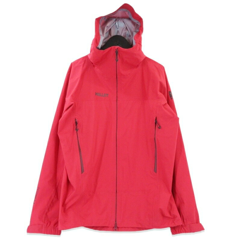 乐天商城 - 【中古】美品 MILLET ミレー ティフォン ストレッチ ジャケット MIV03168 TYPHON ST JKT シェルジャケット レッド XL メンズ 99001137